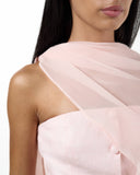 Blush Draped Playsuit