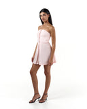 Blush Draped Playsuit